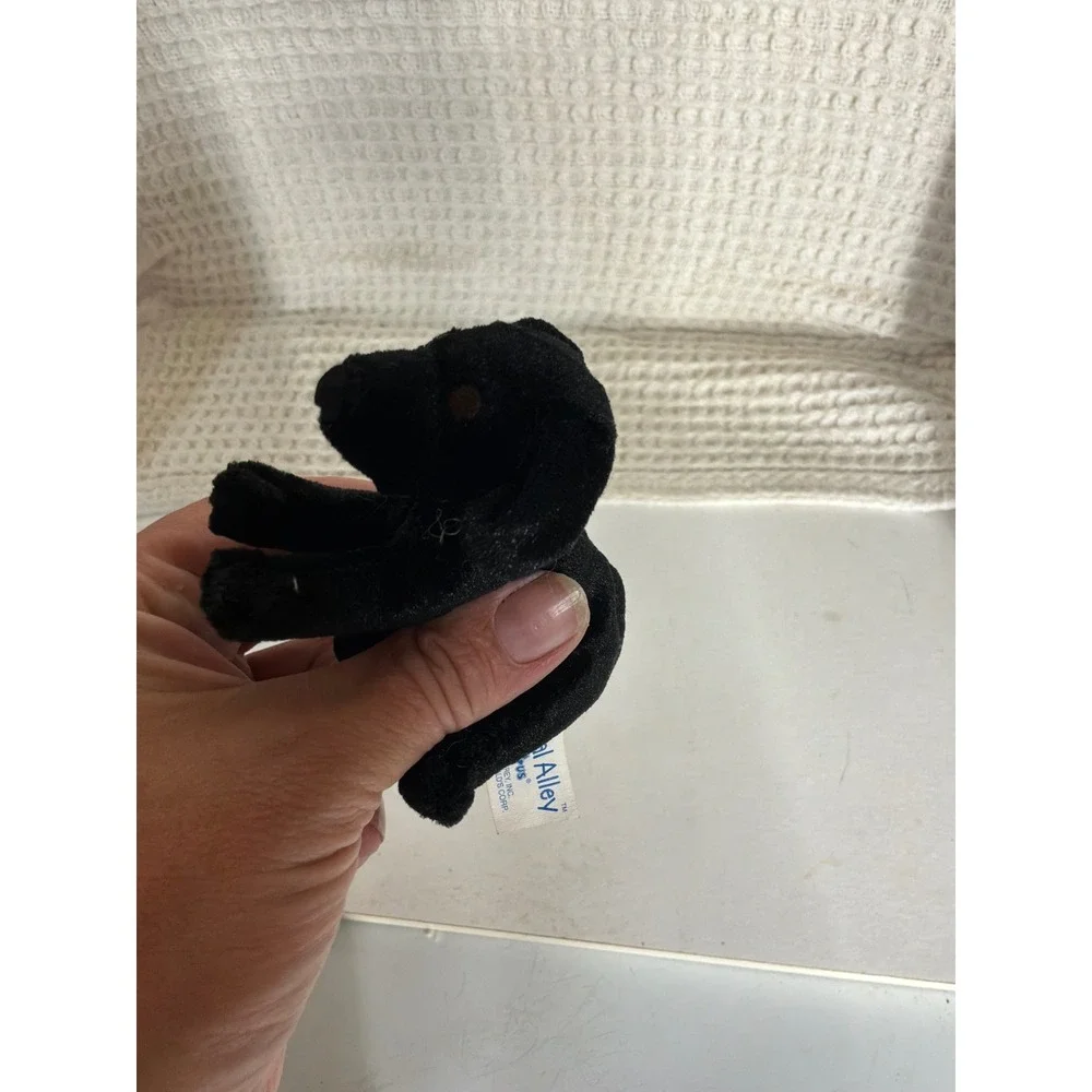 Y2K Unisex Animal Alley Black Lab Puppy Dog Plush Toy OS Black